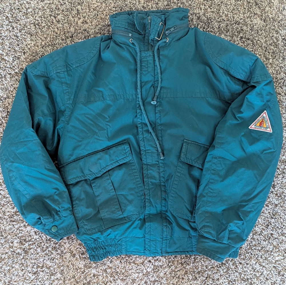 London Fog Teal Ski & Snow Jacket
